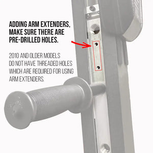 VersaClimber Arm Extenders