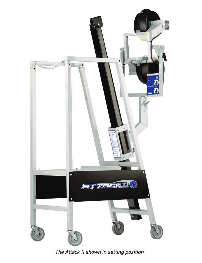 Attack II Volleyball Pitching Machine by Sports Attack - Top Sports Tech