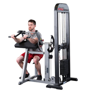 Body Solid Pro-Select Biceps & Triceps Machine