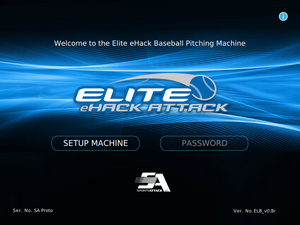 Sports Attack Elite eHack Attack Softball Welcome Page