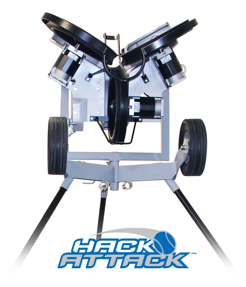 Sports Attack Hack Attack Baseball Pitching Machine Top Sports Tech