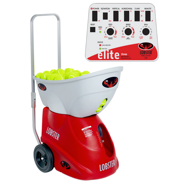 Lobster Elite Three Tennis Ball Machine