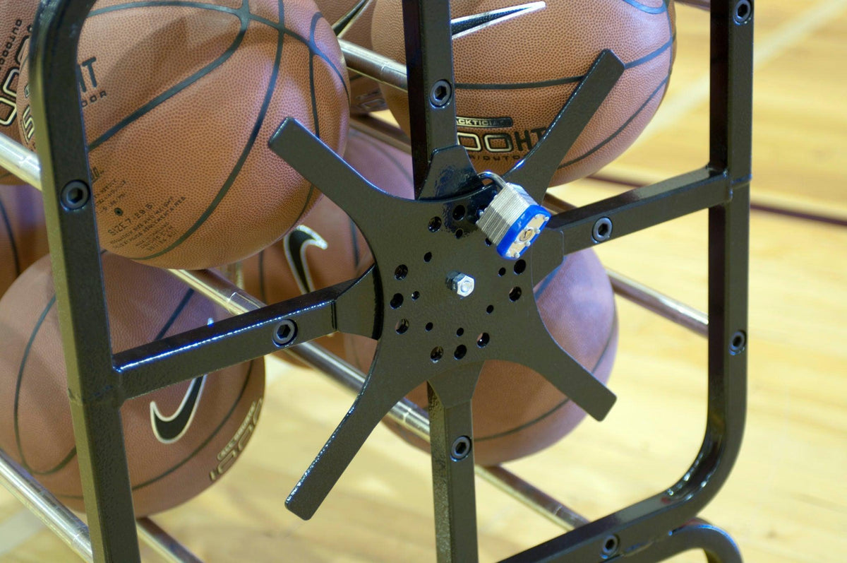Heavy-Duty Lockable Ball Cart - bisoninc