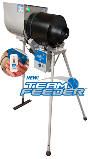 Sports Attack Team Feeder with Wireless Remote for Baseball