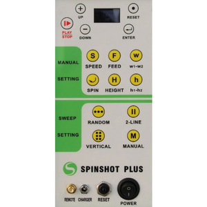 Spinshot Plus Tennis Ball Machine Buttons