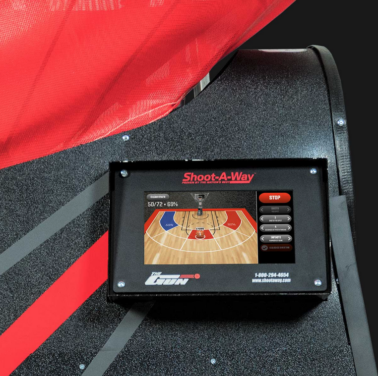 Shoot-A-Way The Gun 12k Basketball Shooting Machine - Top Sports Tech