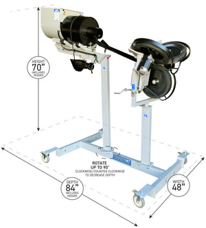 Sports Attack TranzHit Portable Hitting Station Dimensions